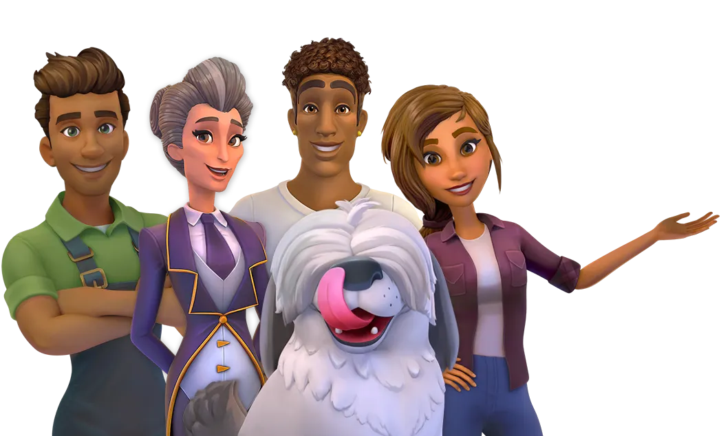 Quickhubly Game Characters and Hosts